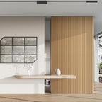 Art3d 4 Pc 96"x5.7" Wood Slat Wall Panel - Image 6