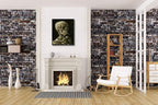 Wieco Art Framed Art Skull of a Skeleton - Image 3