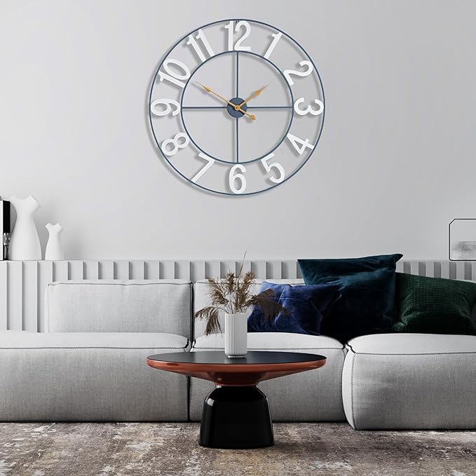 Sorbus Large Wall Clock for Living Room Decor - Image 9