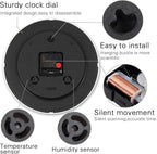 Wall Clock, Sweep Silent Movement Accurate Clocks - Image 5