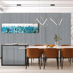 Gray Wood Slat Wallpaper - Image 5