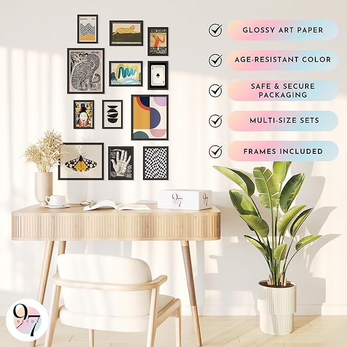 97 Decor Vintage Eclectic Wall Art Collage - Image 5