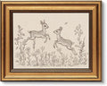 VIYYIEA Vintage Gold Framed Wall Art by VIYYIEAART