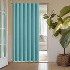ChrisDowa Room Divider Curtain 90 Inches Long, Wide Blackout Sliding Door by ChrisDowa