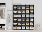 HOMIDEC Closet Organizers and Storage, 9 Cube Storage Organizer, Portable - Image 2