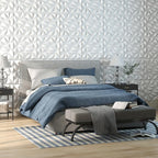 Giantex 20 Pack 3D Wall Panels, Lightweight Waterproof, DIY Cut & Paint - Image 2