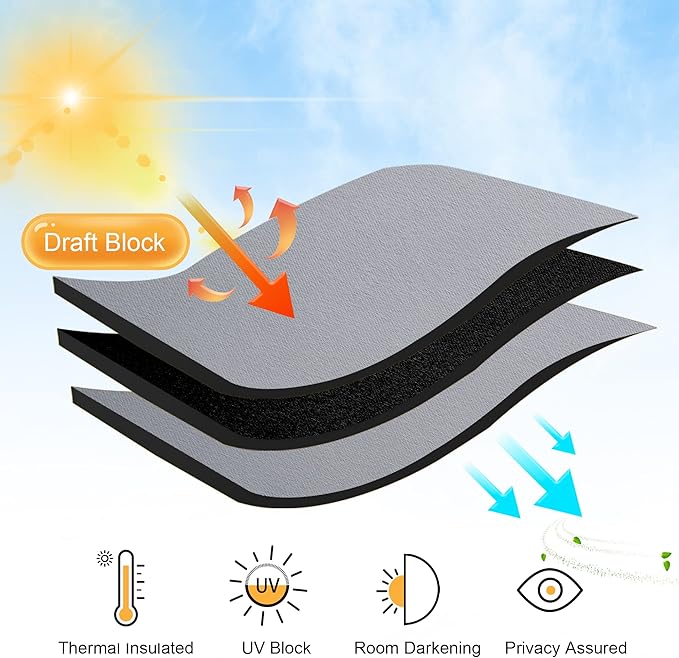 RYB HOME Small Window Curtains - Image 5