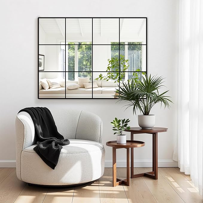 Window Mirrors for Wall Decor, Wall Mirrors Decorative Window Pane 30 x 40 - Image 8