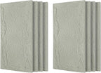 3D Faux Stone Wall Panels, Lightweight & Waterproof Accent Marble Stone Skin by Gahowlen