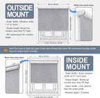 Customize Cordless Roller Shades Blackout Blinds - Image 6