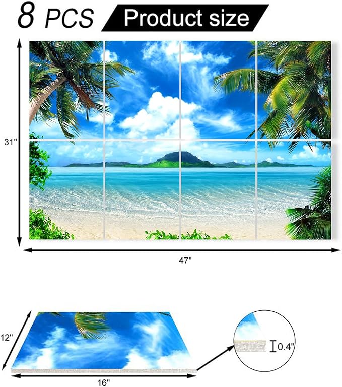 YPY Decorative Soundproof Wall Panels Acoustic Panels: Sound Absorbing Wall Art - Image 6