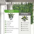 Artificial Boxwood Panels, Garden&Fence Covering Privacy, Backyard and Decor - Image 3