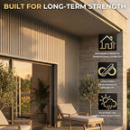 From Plain to Beautiful in Hours WPC Exterior Wall Slat Panels Waterproof - Image 6
