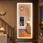 Hasipu 79"x31" LED RGB Bluetooth Full Length Mirror - Image 4