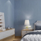 Haimin Grasscloth Wallpaper Textured 24in X 393in Fabric Contact Paper Grey - Image 6