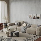 Abyssaly White Grey Wood Self Adhesive Paper 17.71 in X 32.8 Ft Removable Wood - Image 4