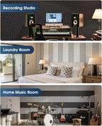 Sound Proof Foam Panels for Walls, 12 Pack Self-Adhesive Acoustic Panels - Image 7