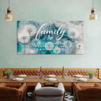 AIYISU Inspirational Family Wall Art Farmhouse Home Decor Dandelion Botanical - Image 5