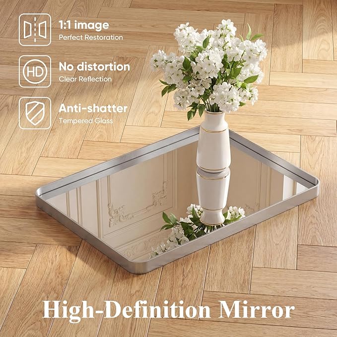 NEWBULIG 30X40 Inch Bathroom Mirror - Image 3