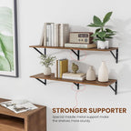 Heimlove 12 Inch Deep Floating Shelves - Image 4