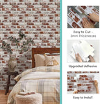 Commomy Faux Brick Peel and Stick Wall Panels - Image 5