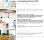 Art3d 19.7" x 19.7" Wall Panel Brick - Image 5