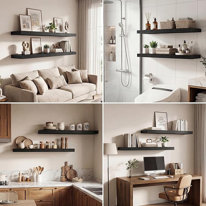 Dreamland 40 Inches Floating Shelves - Image 7