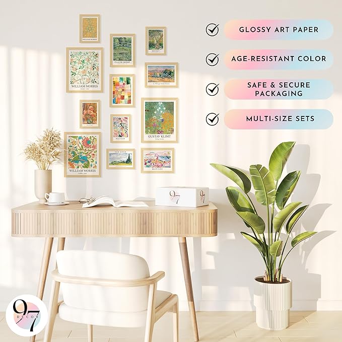 97 Decor Vintage Eclectic Wall Art Prints - Image 5