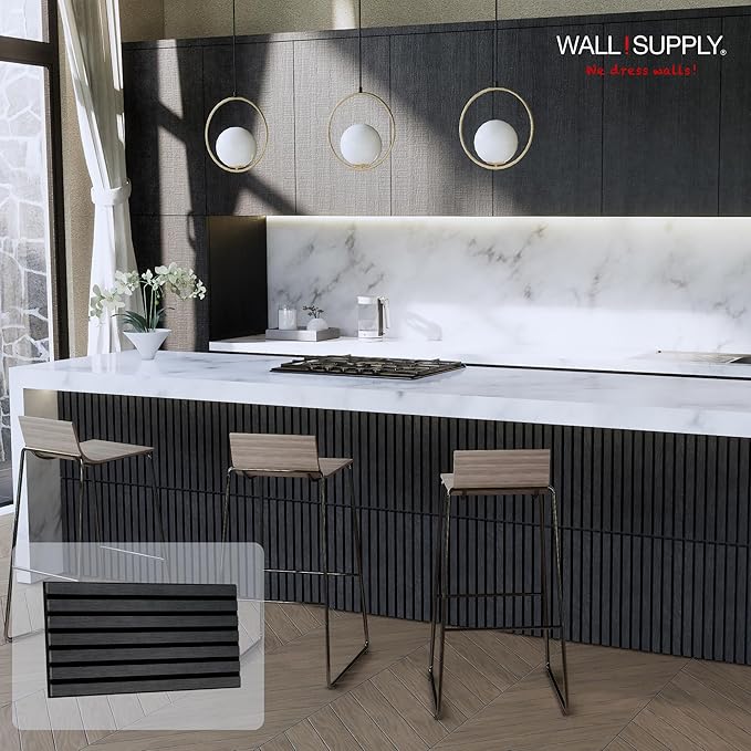 Wall!Supply 3D Soundproof Wall Panels – Acoustic Anthracite Finish – EPS Foam - Image 2