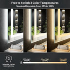 36"x36" LED Bathroom Mirror - Image 5