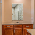 Ruomeng Wall Mirror Beveled Edge Frameless Mirror 24” x 36" Accent Mirror by Ruomeng