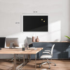 U Brands 20" x 30" Magnetic Chalkboard - Image 2