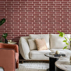 Commomy 3D Peel and Stick Brick, Ultralight Thin PVC Faux Brick Wall Panels - Image 8