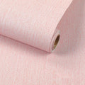 Pink Peel and Stick Wallpaper Textured Contact Paper Removable Wall Paper by MANONIRIA