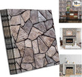 3D Self Adhesive Wall Panels, PVC Tiles Backsplash DIY Brick Wallpaper Tile by Stunningwallpanels
