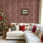 3D Peel and Stick Faux Brick Wall Panels 11.8" x 11.8" 10-Pack, Small - Image 5