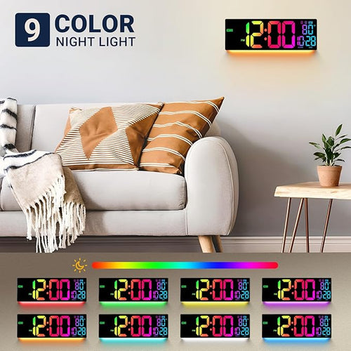 16.5" Large Digital Wall Clock - Image 2