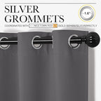 NICETOWN Thermal Insulated Grommet Blackout Curtains - Image 3