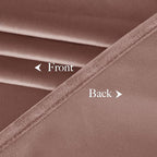NICETOWN Dusty Pink Velvet Curtains 90 inches Long 2 Panels Set, Thermal - Image 8