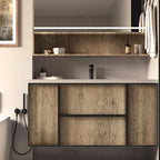 BOMENG 16"x354" Thick Brown Oak Wood Wallpaper Peel and Stick Wood Contact - Image 2
