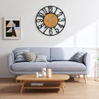 Large Wall Clock for Living Room Decor, 16 Inch Non Ticking Silent, Battery - Image 8