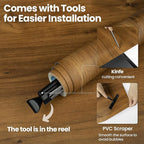 Wood Contact Paper With Tools, Peel and Stick Wallpaper Thicken - Image 8
