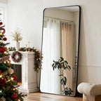 BEAUTYPEAK Black Full Length Mirror, Suitable - Image 8