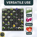 SunVara Vertical Wall Planter 64 Pockets Living Wall Garden - Image 4