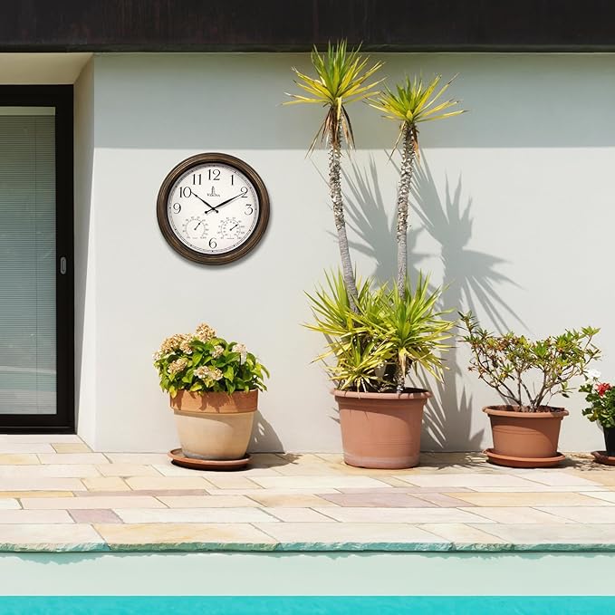 Outdoor Clocks for Patio Large Waterproof - Image 8
