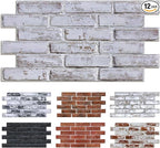 Commomy 3D Brick Wall Panels Peel and Stick by CommomyDecor