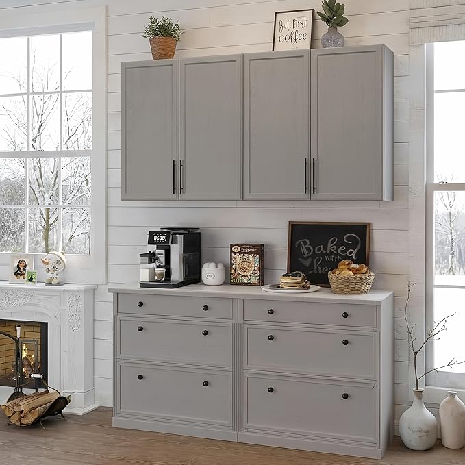 FIMELLO 59" Wall Cabinets for Laundry Room - Image 5