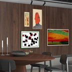 BOMENG Large Walnut Wood Contact Paper Matte 48"x197" Dark Brown Wood Wallpaper - Image 5