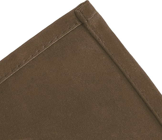 LEMOMO Blackout Curtains 52 x 108 inch/Brown Curtains Set of 2 Panels/Thermal - Image 7