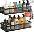 PUSDON Mesh Shower Caddy Wall Mount, Heavy Duty Adhesive Bathroom Shelf by PUSDON